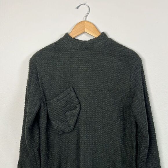 HUNTER GREEN WOOL BLEND AUS PRIVATE COLLECTION DRESS - Picture 1 of 5